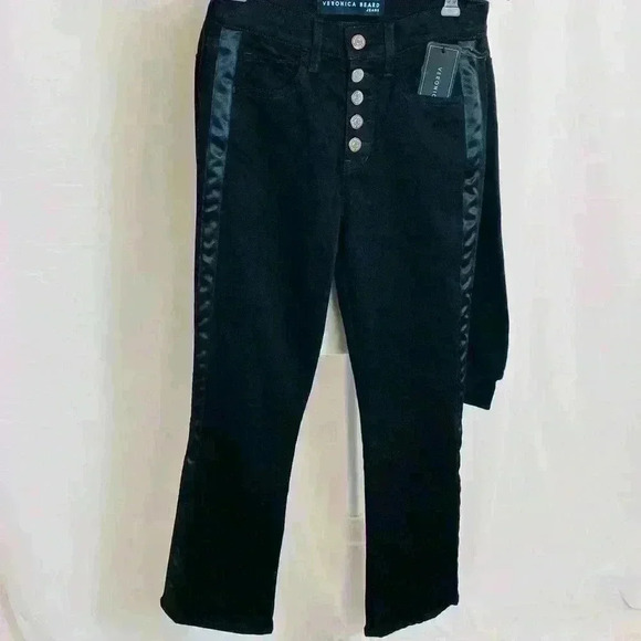 *NWT* Veronica Beard Jeans Carolyn Baby Boot Jeans, Size 25 - Picture 5 of 11